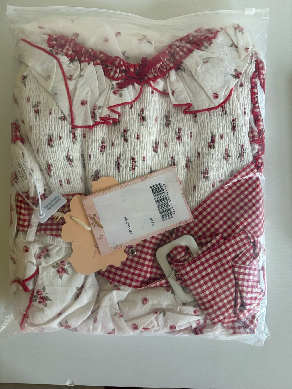 NEW LaceMade Red Hood Maiden Dress Size S - Picture 11 of 13